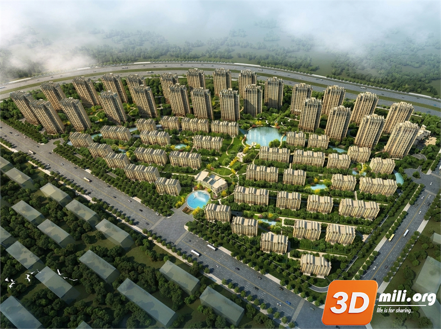 Outdoor Building Skp Files
